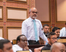 ރައްޔިތުންގެ މަޖިލީހުގެ ނައިބު ރައީސް އަދި ދިއްގަރު ދާއިރާގެ މެންބަރު އަހުމަދު ނާޒިމް