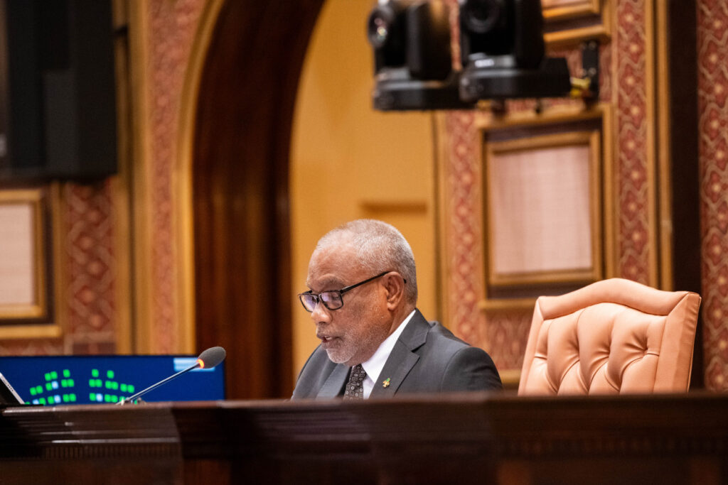 ރައްޔިތުންގެ މަޖިލީހުގެ ރައީސް އަބްދުއްރަހީމް އަބްދުﷲ